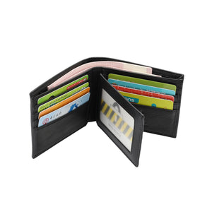 Men's RFID Blocking Bi Fold Wallet - PW 258