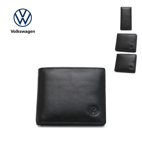 Men's Genuine Leather RFID Bi-Fold Wallet - VWW 142