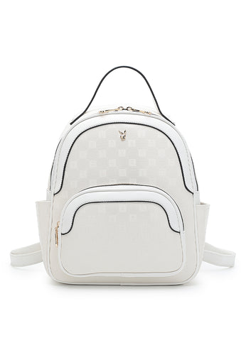 Women's Monogram Backpack - White