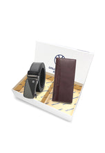 Load image into Gallery viewer, Gift Set - Genuine Leather RFID Wallet + 40mm Automatic Belt - VGS 302-10