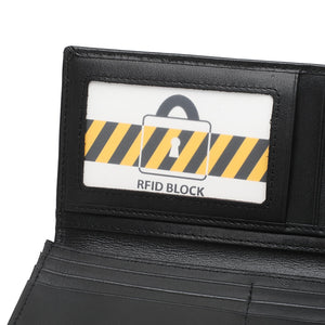 Men's Genuine Leather RFID Blocking Fortune Wallet - PW 280