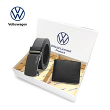 Load image into Gallery viewer, Gift Set - Genuine Leather RFID Wallet + 40mm Automatic Belt - VGS 302-2