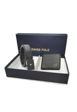 Load image into Gallery viewer, Gift Set - Leather RFID Wallet + 35mm Automatic Buckle Belt - SGS 573-3