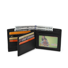 Load image into Gallery viewer, Men&#39;s Gift Set - Genuine Leather RFID Wallet + 35mm Pin Belt - PGS 442