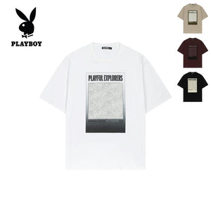 Playboy Men Relaxed Fit T-shirt (Unisex) - PTR 003