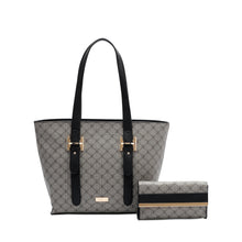 Load image into Gallery viewer, Women&#39;s 3 in 1 Bag - Tote Bag &amp; Top Handle Bag &amp; Wallet - BPZ 9482