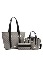 Load image into Gallery viewer, Women&#39;s 3 in 1 Bag - Tote Bag &amp; Top Handle Bag &amp; Wallet - BPZ 9482