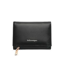 Load image into Gallery viewer, Women&#39;s RFID Magnet Tri Fold Leather Short Wallet / Purse With Coin Compartment - KP 005