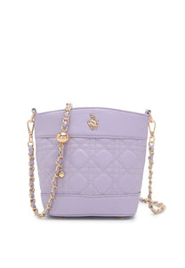 Women's Chain Sling Bag / Crossbody Bag - HEH 220