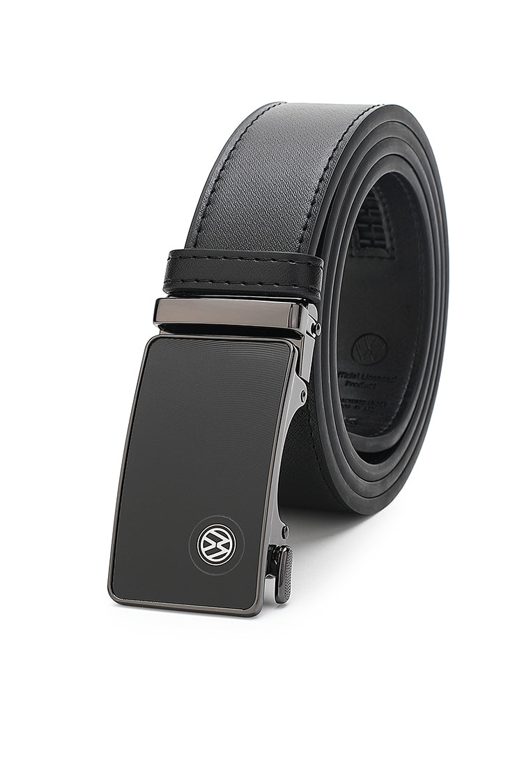 Men's 40mm Automatic Buckle Genuine Leather Belt - VWB 657