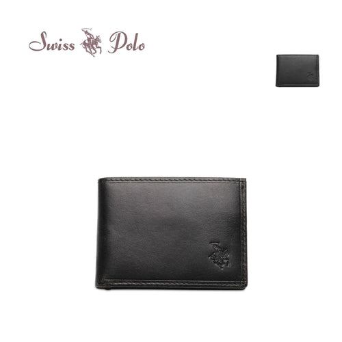 Men's Faux Leather RFID Short Wallet - SW 166