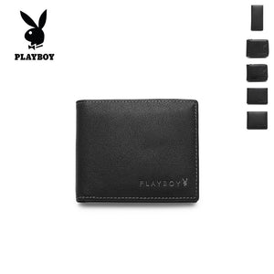 Men's Genuine Leather RFID Blocking Fortune Black Wallet - PW 279