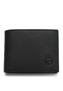 Men's Genuine Leather RFID Bifold Short Wallet - VWW 140