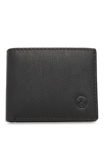 Men's Genuine Leather Bi-Fold Wallet - VWW 138