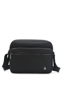 Men's Faux Leather Sling Bag / Messenger Bag - SXV 336