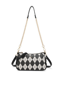 Women's Top Handle Chain Sling Bag / Crossbody Bag / Shoulder Bag - NDA 102