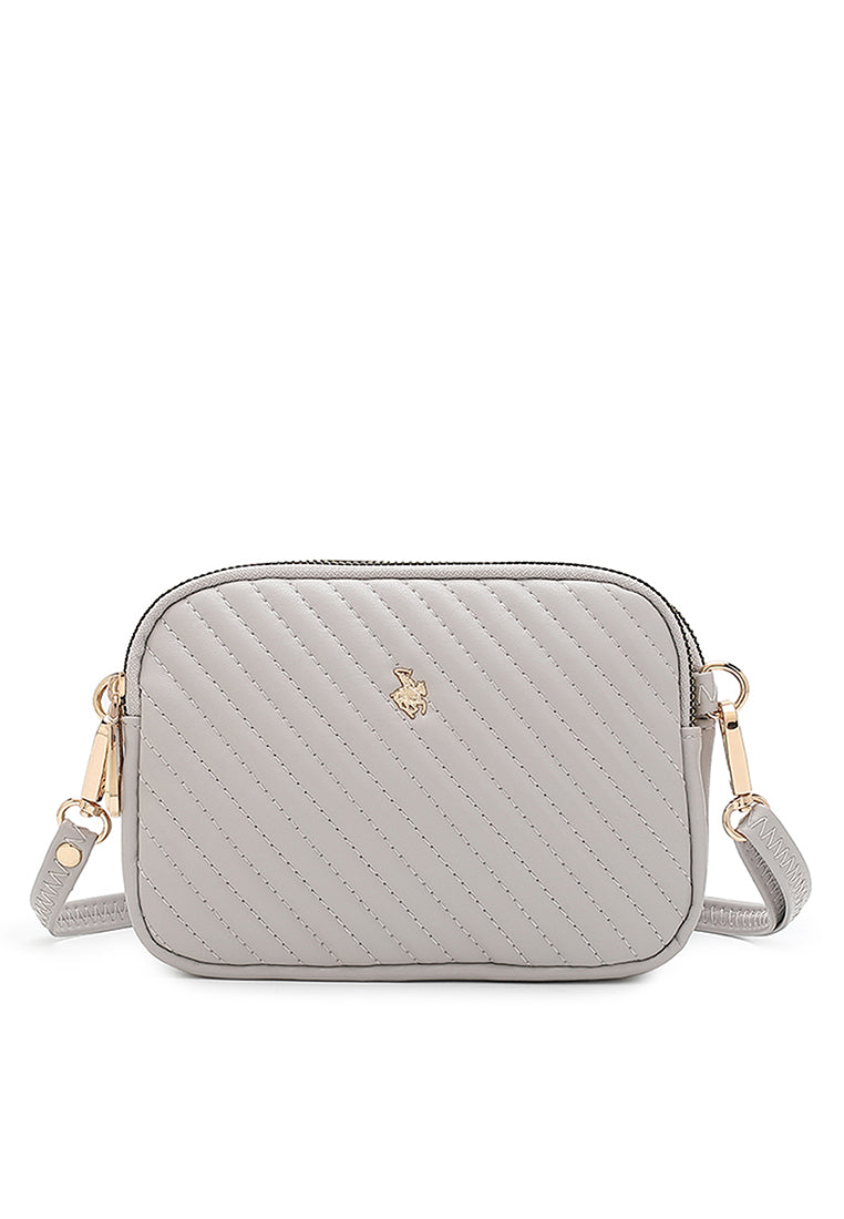 Women's Quilted Chain Sling Bag - HJB 688