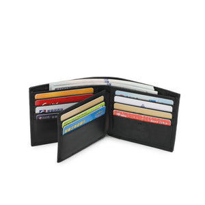 Men's Gift Set - RFID Bifold Wallet + Automatic Belt - SGS 558