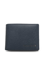 Load image into Gallery viewer, Men&#39;s Genuine Leather RFID Blocking Fortune Blue Wallet - PW 277