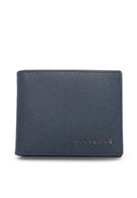 Load image into Gallery viewer, Men&#39;s Genuine Leather RFID Blocking Fortune Blue Wallet - PW 277