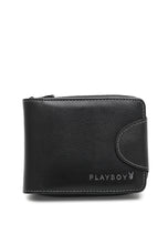 Load image into Gallery viewer, Men&#39;s Genuine Leather RFID Blocking Fortune Black Wallet - PW 279