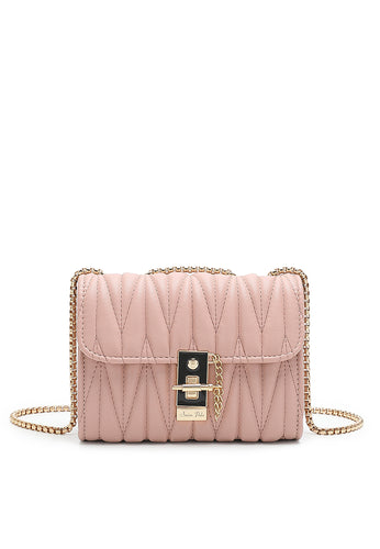 Chain Handbag - Pink