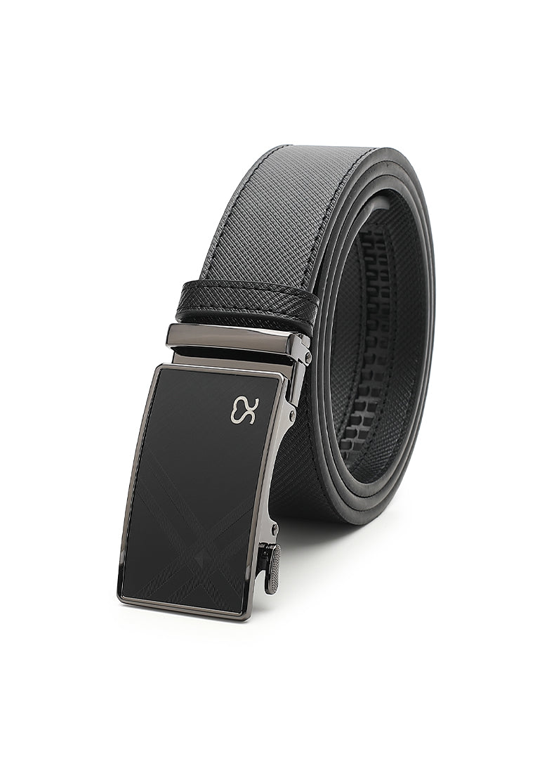 Unisex 40mm Leather Automatic Belt - SB 001