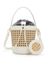 Load image into Gallery viewer, Women&#39;s Top Handle Bucket Bag / Sling Bag / Crossbody Bag - SCF 55510