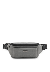Men's Waist Bag / Belt Bag / Chest Bag - Grey