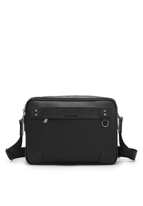 Men's Leather Sling Bag / Messenger Bag - VVQ 10008