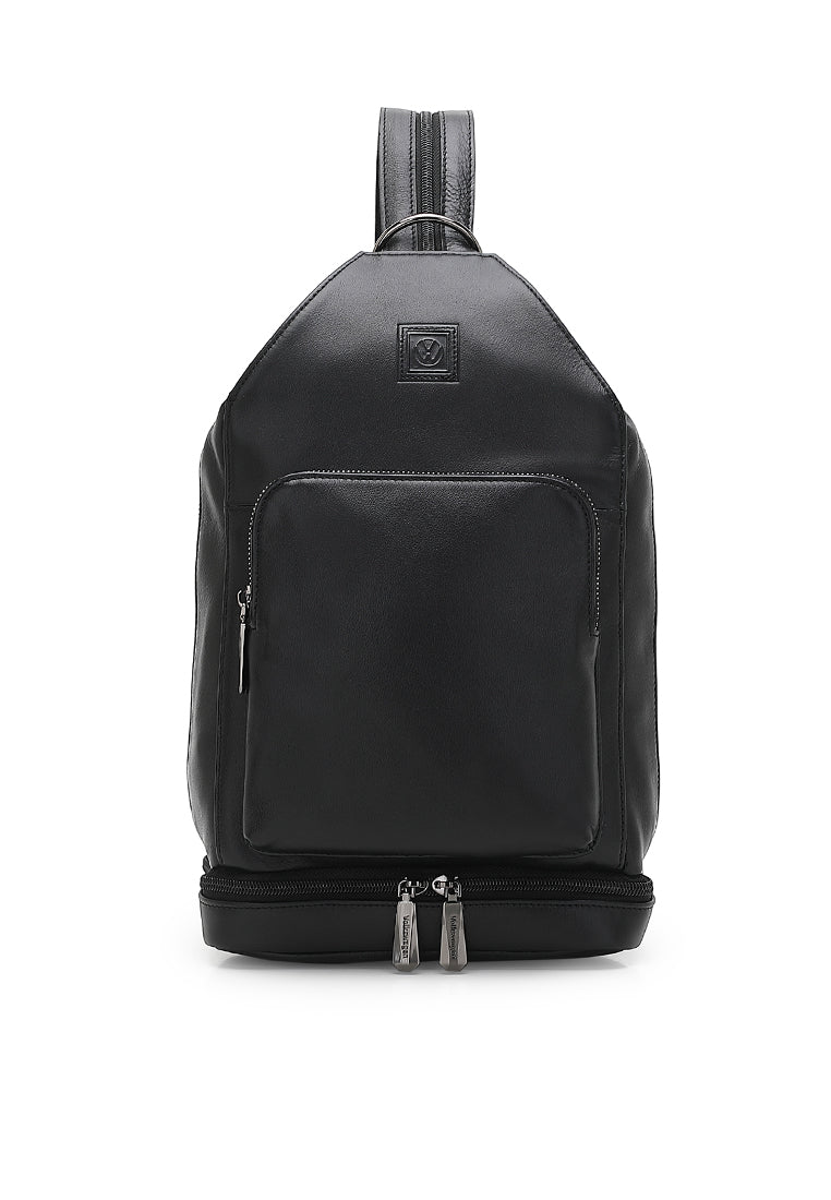 Men's Leather Backpack / Chest bag - VVS 10016