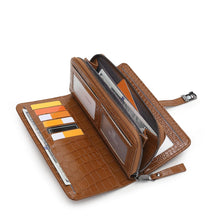 Load image into Gallery viewer, Women's Long Croc Purse / Wallet - SLP 20