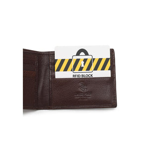 Men's Genuine Leather RFID Blocking Fortune Wallet - SW 194