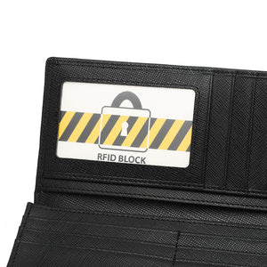 Men's Genuine Leather RFID Blocking Fortune Wallet - PW 276