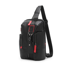 Load image into Gallery viewer, Men&#39;s Leather Chest Bag / Sling Bag / Backpack - VVV 10015