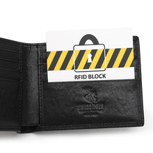 Load image into Gallery viewer, Gift Set - Leather RFID Wallet + 35mm Automatic Buckle Belt - SGS 572-7