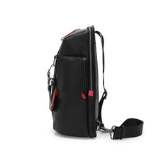 Load image into Gallery viewer, Men&#39;s Leather Chest Bag / Sling Bag / Backpack - VVV 10015