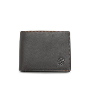 Men's Genuine Leather RFID Short Wallet - VWW 135