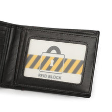 Load image into Gallery viewer, Gift Set - Leather RFID Wallet + 35mm Automatic Buckle Belt - JGS 101-3