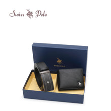 Load image into Gallery viewer, Men&#39;s Gift Set - Genuine Leather Bifold Wallet + 35MM Automatic Belt - SGS 568-3