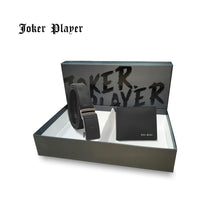 Load image into Gallery viewer, Gift Set - Leather RFID Wallet + 35mm Automatic Buckle Belt - JGS 101-9