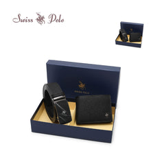 Load image into Gallery viewer, Men&#39;s Gift Set - RFID Bifold Wallet + Automatic Belt - SGS 557