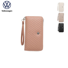 Load image into Gallery viewer, Women&#39;s RFID Zipper Long Wallet / Purse With Detachable Wrist Strap And Coin Compartment - KP 008