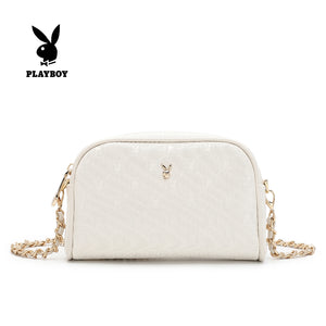 Playboy Ladies Monogram Chain Sling Bag