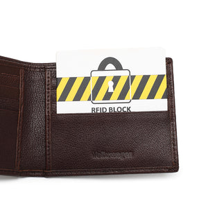 Genuine Leather RFID Long Wallet