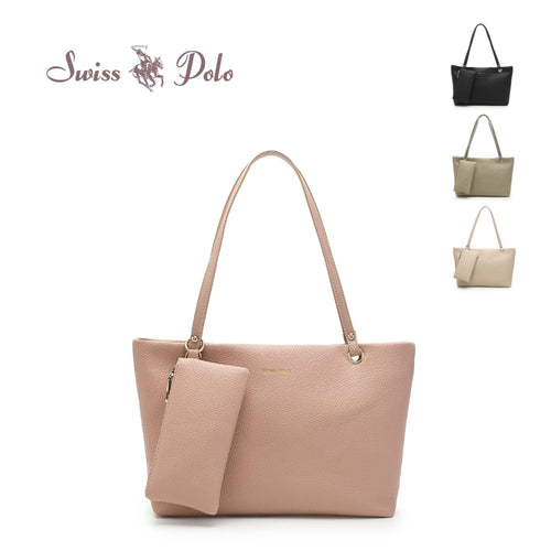 Women's 2-in-1 Tote Bag & Pouch - HNR 3286