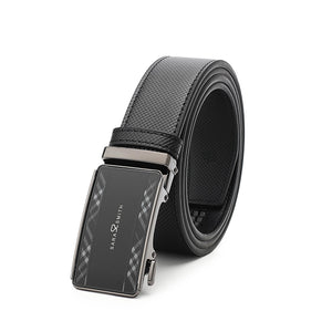 Unisex 40mm Leather Automatic Belt - SB 001