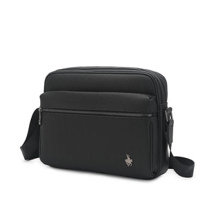 Men's Faux Leather Sling Bag / Messenger Bag - SXV 336