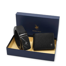 Load image into Gallery viewer, Men&#39;s Gift Set - RFID Bifold Wallet + Automatic Belt - SGS 557