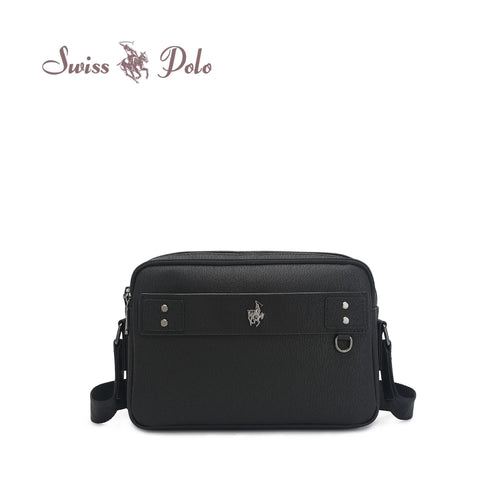 Men's Faux Leather Sling Bag / Crossbody Bag - SXV 334